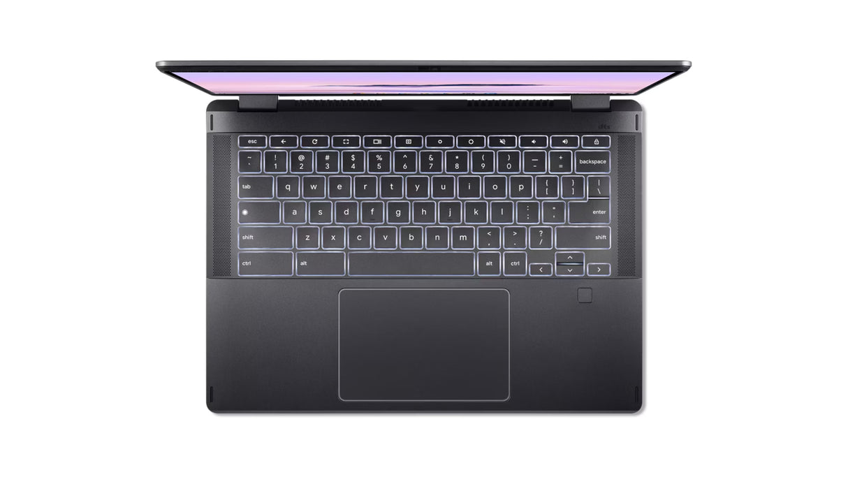Acer Chromebook CPE594-1N-57ZJ Intel Core 5 120U 35.6 cm (14") Touchscreen Full HD 16 GB LPDDR5x-SDRAM 256 GB SSD Wi-Fi 6E (802.11ax) ChromeOS Metallic QWERTY US English