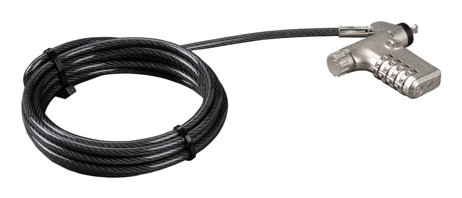 Targus ASP106RGLXS cable lock Silver, Black 2 m
