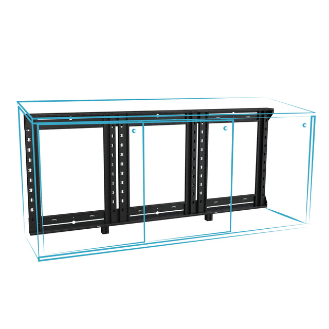 Middle Atlantic C3 Series Credenza Woodworker's Kit, 2 Bay, 24 Inches High