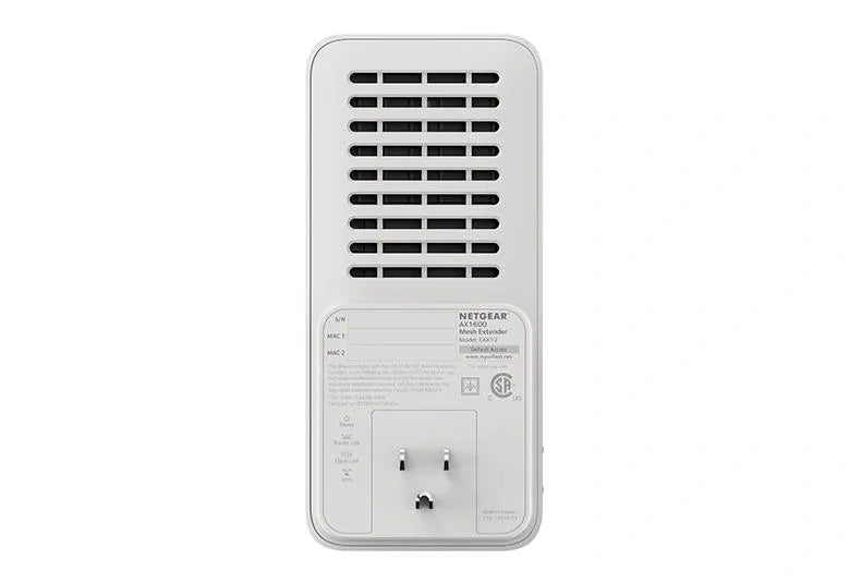 NETGEAR EAX12 Network repeater White 10, 100, 1000 Mbit/s