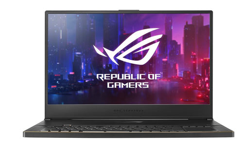 ASUS ROG Zephyrus S GX701GX-XB78 laptop Intel® Core™ i7 i7-9750H 43.9 cm (17.3") Full HD 32 GB DDR4-SDRAM 1 TB SSD NVIDIA® GeForce RTX™ 2080 Max-Q Wi-Fi 5 (802.11ac) Windows 10 Pro Black