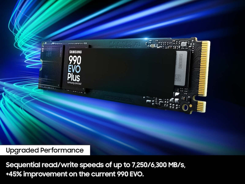 Samsung 990 EVO Plus 1 TB M.2 PCI Express 4.0 NVMe V-NAND TLC