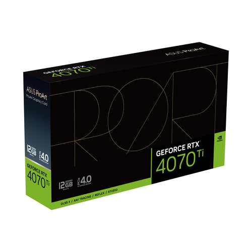 ASUS ProArt -RTX4070TI-12G NVIDIA GeForce RTX 4070 Ti 12 GB GDDR6X