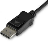 StarTech.com 3.3ft (1m) USB C to DisplayPort 1.4 Cable - 8K/5K/4K USB Type-C to DP 1.4 Alt Mode Video Adapter Converter - HBR3/HDR/DSC - 8K 60Hz DP Monitor Cable - USB-C/Thunderbolt