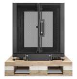 APC NetShelter SX, Server Rack Enclosure, 12U, Shock Packaging, Black, 658H x 600W x 900D mm