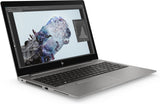 HP ZBook 15u G6 Intel® Core™ i7 i7-8665U Mobile workstation 39.6 cm (15.6") 4K Ultra HD 16 GB DDR4-SDRAM 512 GB SSD AMD Radeon Pro WX 3200 Wi-Fi 6 (802.11ax) Windows 10 Pro Black, Silver