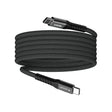 Verbatim Sync & Charge Magnetic Cable - 100W USB-C to USB-C 120 cm Black