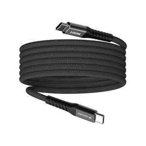 Verbatim Sync & Charge Magnetic Cable - 100W USB-C to USB-C 120 cm Black