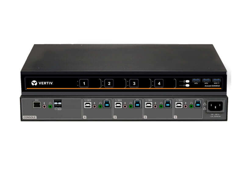 Vertiv Avocent SVKM 140 KVM switch Black