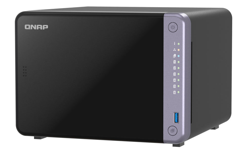 QNAP TS-632X NAS Tower Alpine Alpine AL-524 4 GB DDR4 QNAP QTS Black