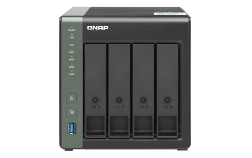 QNAP TS-431KX NAS Tower Annapurna Labs AL214 2 GB DDR3 0 TB QNAP Turbo System Black