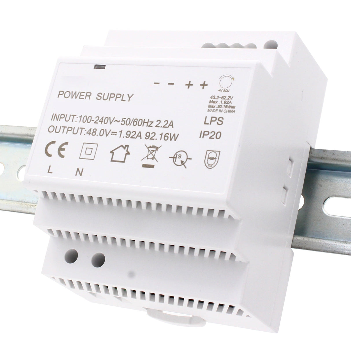 Brainboxes PW-301 power adapter/inverter Indoor White
