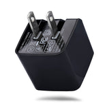 StarTech.com 12W One-Port USB-A Wall Charger, 1x USB-A, iPhone Pro/17/16, iPad, Samsung Galaxy, Portable USB Charger, USB Type A Wall Charger, Black