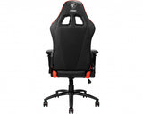 MSI MAG CH120 Gaming Chair 'Black and Red, Steel frame, Recline-able backrest, Adjustable 4D Armrests, breathable foam, 4D Armrests, Ergonomic headrest pillow, Lumbar support cushion'