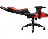 MSI MAG CH120 Gaming Chair 'Black and Red, Steel frame, Recline-able backrest, Adjustable 4D Armrests, breathable foam, 4D Armrests, Ergonomic headrest pillow, Lumbar support cushion'