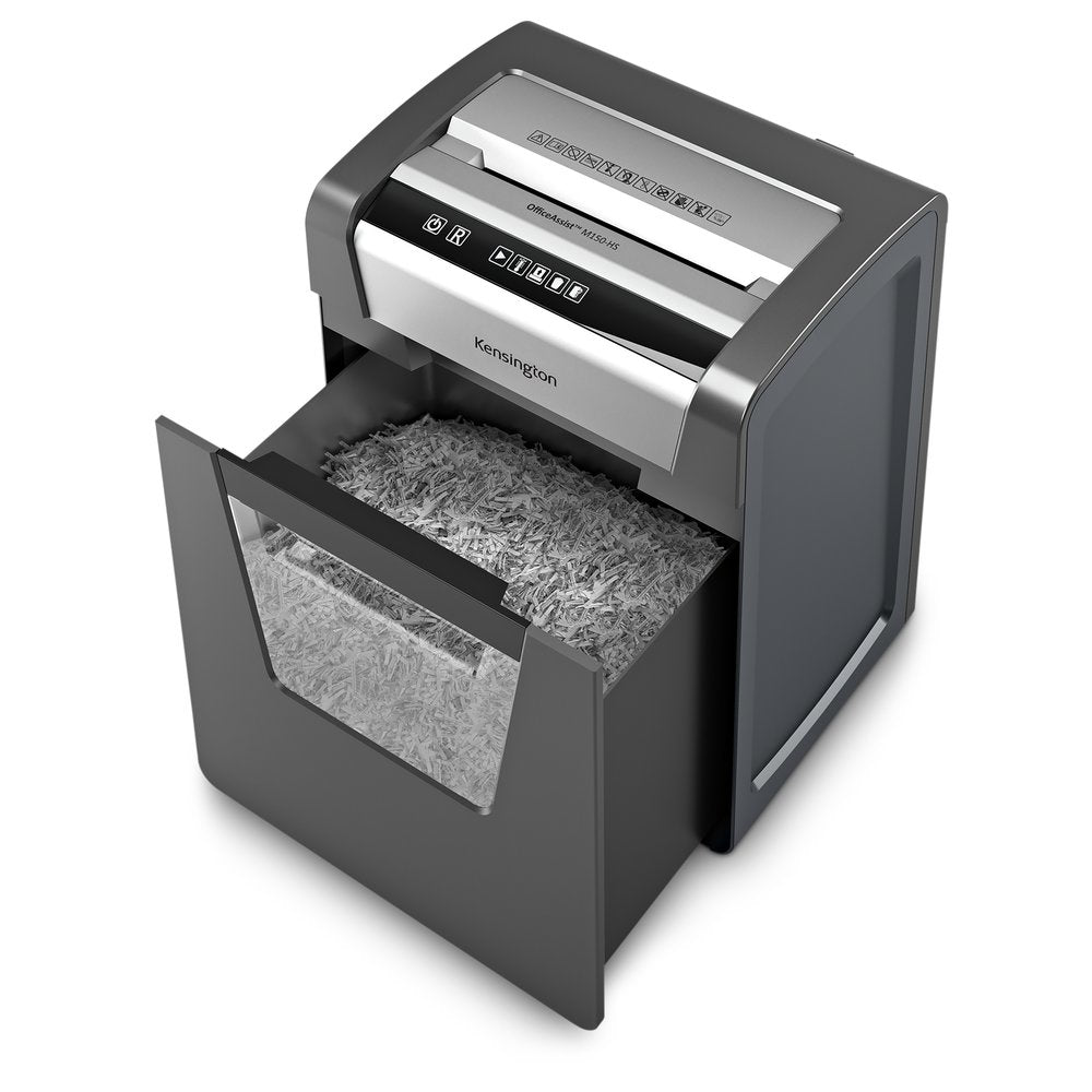 Kensington K52077AM paper shredder Micro-cut shredding 58 dB Black, Silver