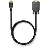 Kensington DisplayPort 1.2 (M) to VGA (M) passive unidirectional cable, 1.8m (6ft)