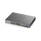 Zyxel GS1350-18HP network switch Managed L2 Gigabit Ethernet (10/100/1000) Power over Ethernet (PoE) Grey