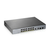 Zyxel GS1350-18HP network switch Managed L2 Gigabit Ethernet (10/100/1000) Power over Ethernet (PoE) Grey