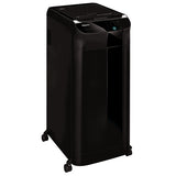 Fellowes 4657301 paper shredder Micro-cut shredding 22.9 cm Black