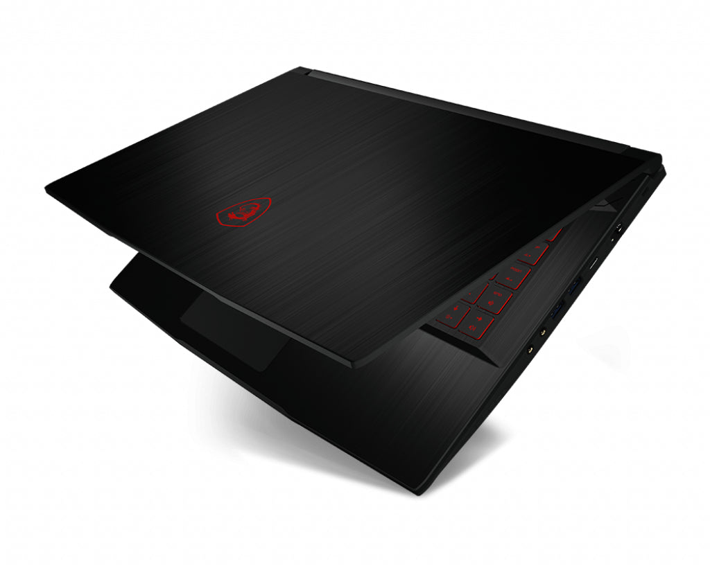 MSI Gaming GF63 9SC-060CA Thin Intel® Core™ i5 i5-9300H Laptop 39.6 cm (15.6") Full HD 8 GB DDR4-SDRAM 256 GB SSD NVIDIA® GeForce® GTX 1650 Max-Q Wi-Fi 5 (802.11ac) Windows 10 Home Black