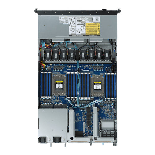 GIGABYTE R182-Z91 server barebone Socket SP3 Rack (1U) Black, Grey