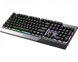 MSI VIGOR GK30 RGB MEMchanical Gaming Keyboard ' UK Layout, MECH. Membrane switches, 6-Zone RGB Lighting, RGB Mystic Light, water repellent keyboard design'