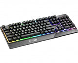 MSI VIGOR GK30 RGB MEMchanical Gaming Keyboard ' UK Layout, MECH. Membrane switches, 6-Zone RGB Lighting, RGB Mystic Light, water repellent keyboard design'