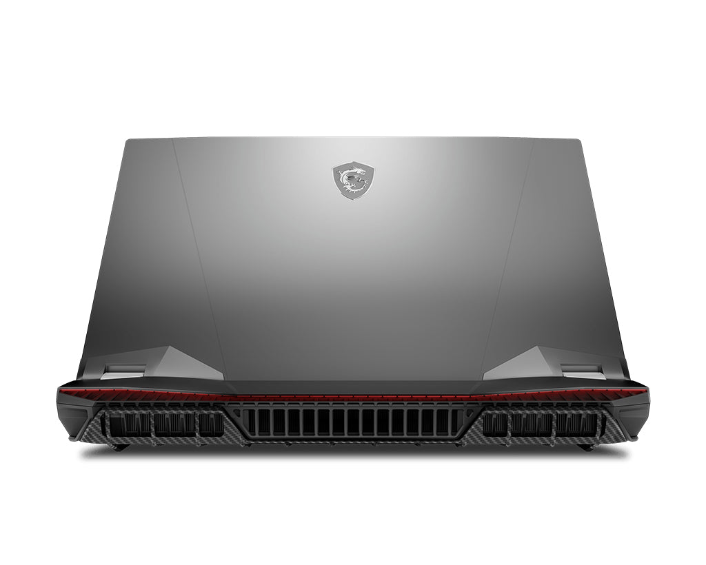 MSI Gaming GT76 10SGS-055 Titan DT Intel® Core™ i9 i9-10900K Laptop 43.9 cm (17.3") 4K Ultra HD 64 GB DDR4-SDRAM 2 TB SSD NVIDIA GeForce RTX 2080 SUPER Wi-Fi 6 (802.11ax) Windows 10 Pro Black, Grey
