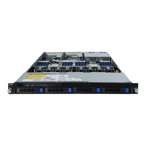 GIGABYTE R182-Z90 server barebone Rack (1U) Black