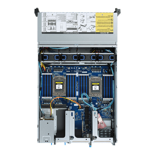 GIGABYTE R282-Z91 server barebone Socket SP3 Rack (2U) Black