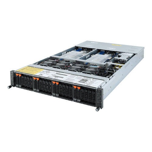 GIGABYTE H262-Z63 server barebone Socket SP3 Rack (2U) Black
