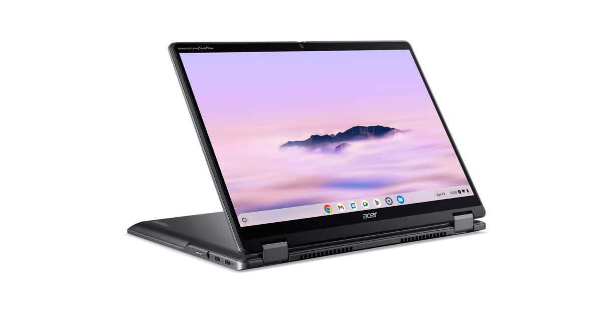 Acer Chromebook CPE594-1N-38A1 Intel® Core™ i3 100U 35.6 cm (14") Touchscreen WUXGA 16 GB LPDDR5x-SDRAM 256 GB SSD Wi-Fi 6E (802.11ax) ChromeOS Grey