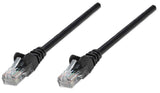 Intellinet Cat6 U/UTP Network Patch Cable, 30 m (100 ft.), Black