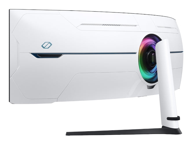 Samsung LS57CG952NNXZA computer monitor 144.8 cm (57") 7680 x 2160 pixels Dual UHD LCD Black, White