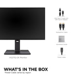 Viewsonic VG Series VG2752-2K computer monitor 68.6 cm (27") 2560 x 1440 pixels Quad HD LED Black
