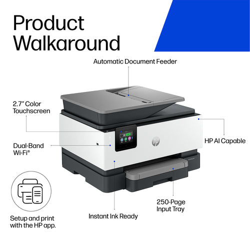 HP OfficeJet Pro 9125 Wireless Color Printer