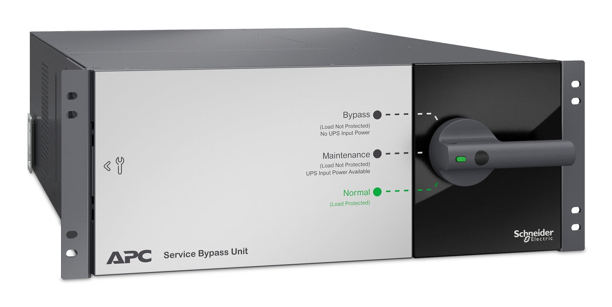 APC SRYLSBP20KP maintenance bypass panel (MBP) 200 - 240 V Black 125 A