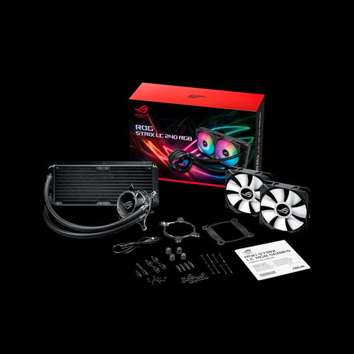 ASUS ROG STRIX LC 240 RGB Processor All-in-one liquid cooler 12 cm Black
