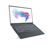 MSI Prestige 15 A10SC-018CA Intel® Core™ i7 i7-10710U Laptop 39.6 cm (15.6") Full HD 16 GB DDR4-SDRAM 512 GB SSD NVIDIA® GeForce® GTX 1650 Max-Q Wi-Fi 6 (802.11ax) Windows 10 Pro Grey