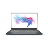 MSI Prestige 15 A10SC-018CA Intel® Core™ i7 i7-10710U Laptop 39.6 cm (15.6") Full HD 16 GB DDR4-SDRAM 512 GB SSD NVIDIA® GeForce® GTX 1650 Max-Q Wi-Fi 6 (802.11ax) Windows 10 Pro Grey