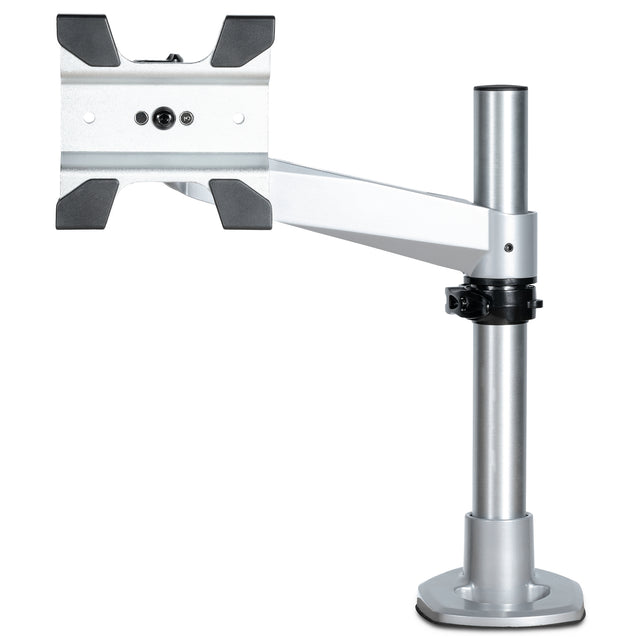 StarTech.com Desk Mount Monitor Arm - VESA or Apple iMac/Thunderbolt or Ultrawide Display up to 49" (30.9lb/14kg) - Articulating Height Adjustable Single Desktop Monitor Pole Mount - Clamp/Grommet - TAA