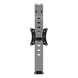 StarTech.com Cubicle Monitor Mount - Cubicle Wall Single Monitor Hanger - Up to 34" (17.6lb/8kg) VESA Mount Display - Height Adjustable Ergonomic Office Cubicle Hanging Flat Panel Hook & Clamp Bracket