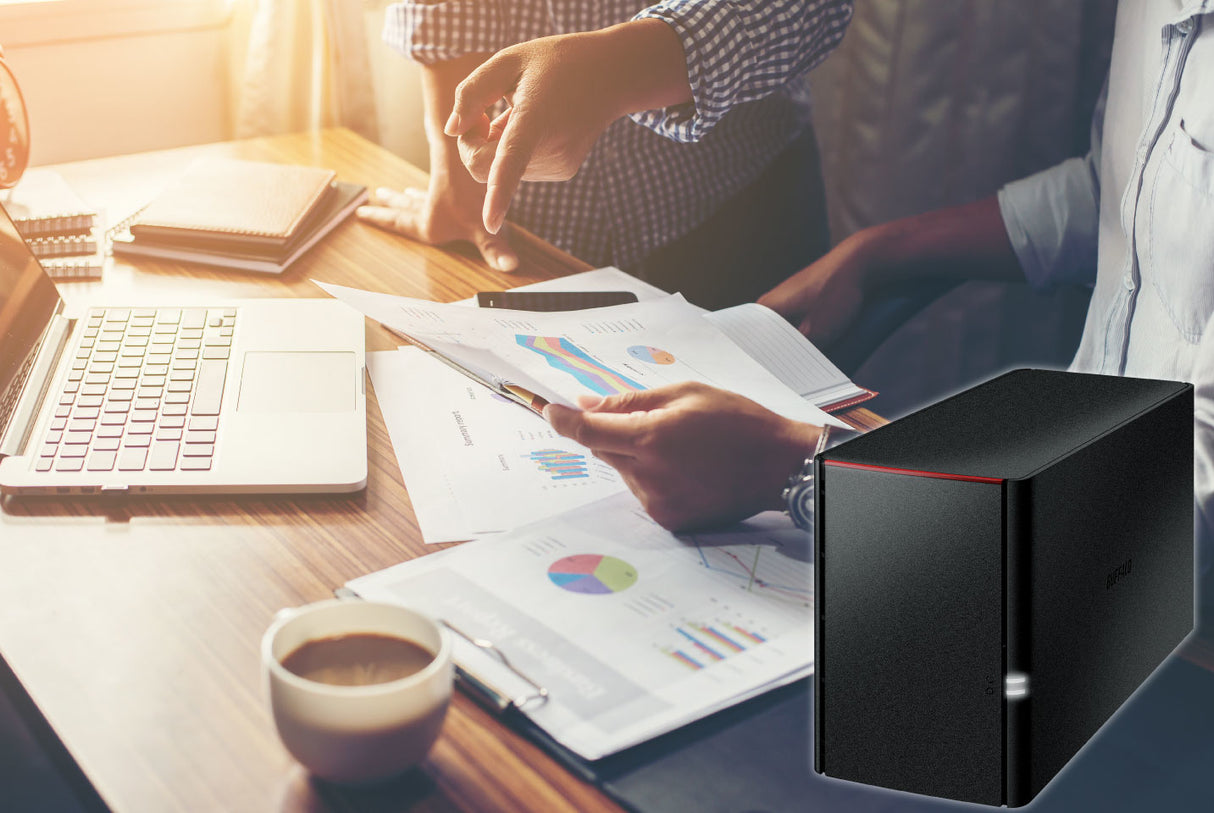Buffalo LinkStation SoHo NAS Desktop Marvell Armada 370 0.256 GB DDR3 4 TB HDD Black