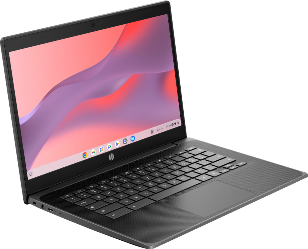 HP Fortis G1i 14 Chromebook Intel® N N150 35.6 cm (14") HD 8 GB LPDDR5x-SDRAM 64 GB eMMC Wi-Fi 6E (802.11ax) ChromeOS Black