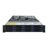 GIGABYTE R282-Z93 server barebone Socket SP3 Rack (2U) Black