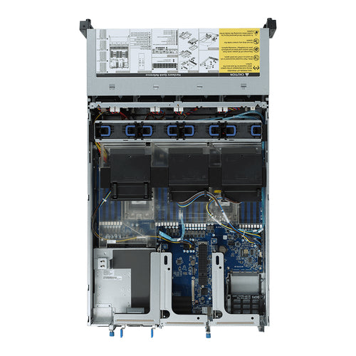 GIGABYTE R282-Z93 server barebone Socket SP3 Rack (2U) Black