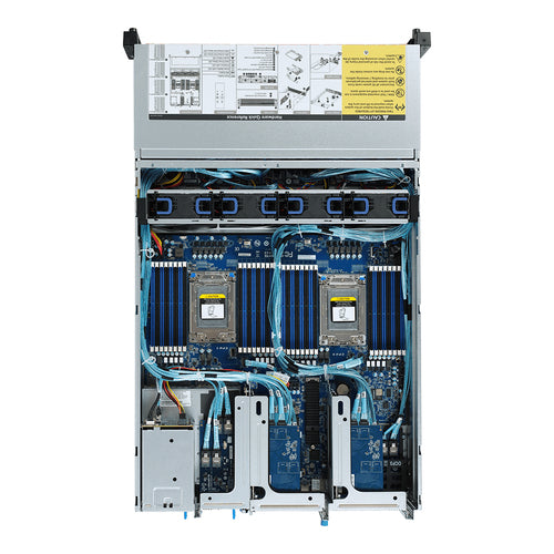 GIGABYTE R282-Z92 server barebone Socket SP3 Rack (2U) Black