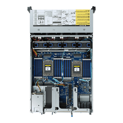 GIGABYTE R282-Z90 server barebone Socket SP3 Rack (2U) Black