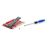 StarTech.com M.2 to U.3 Adapter for M.2 NVMe SSDs, PCIe M.2 Drive to 2.5inch U.3 (SFF-TA-1001) Host Adapter/Converter, TAA Compliant - 2.5" Drive Form Factor